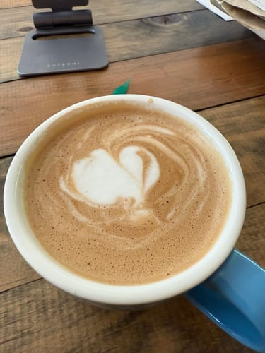Customer photo review of Whole Bean Coffee Black - Medium Roast