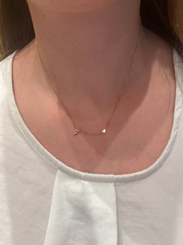 Customer photo review of Collana letter love