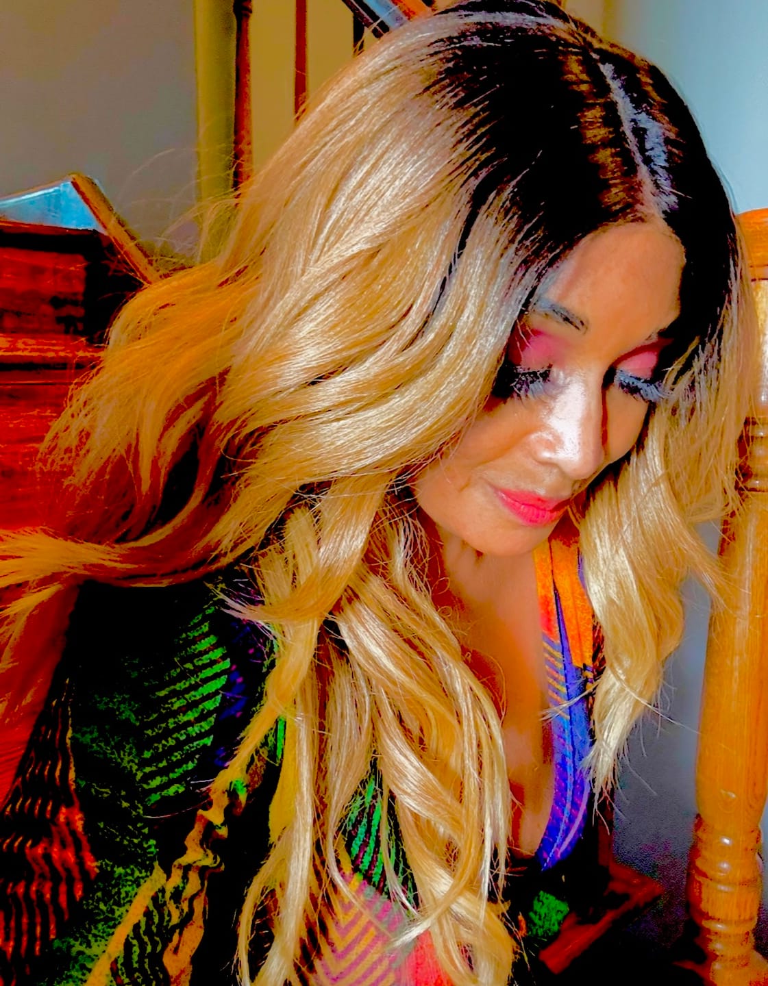 Customer photo review of Sensationnel 360 Butta Lace Glueless Pre-Plucked HD Lace All Around Wig - BUTTA 360 UNIT 2