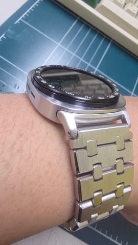Customer photo review of Galaxy 8 And Galaxy 8 Classic Stainless Steel Band-Premium