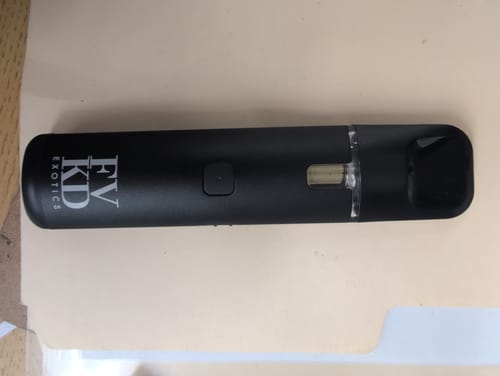 Customer photo review of 3 PACK FVKD EXOTICS THCA ROSIN DISPOSABLE | 3.5G