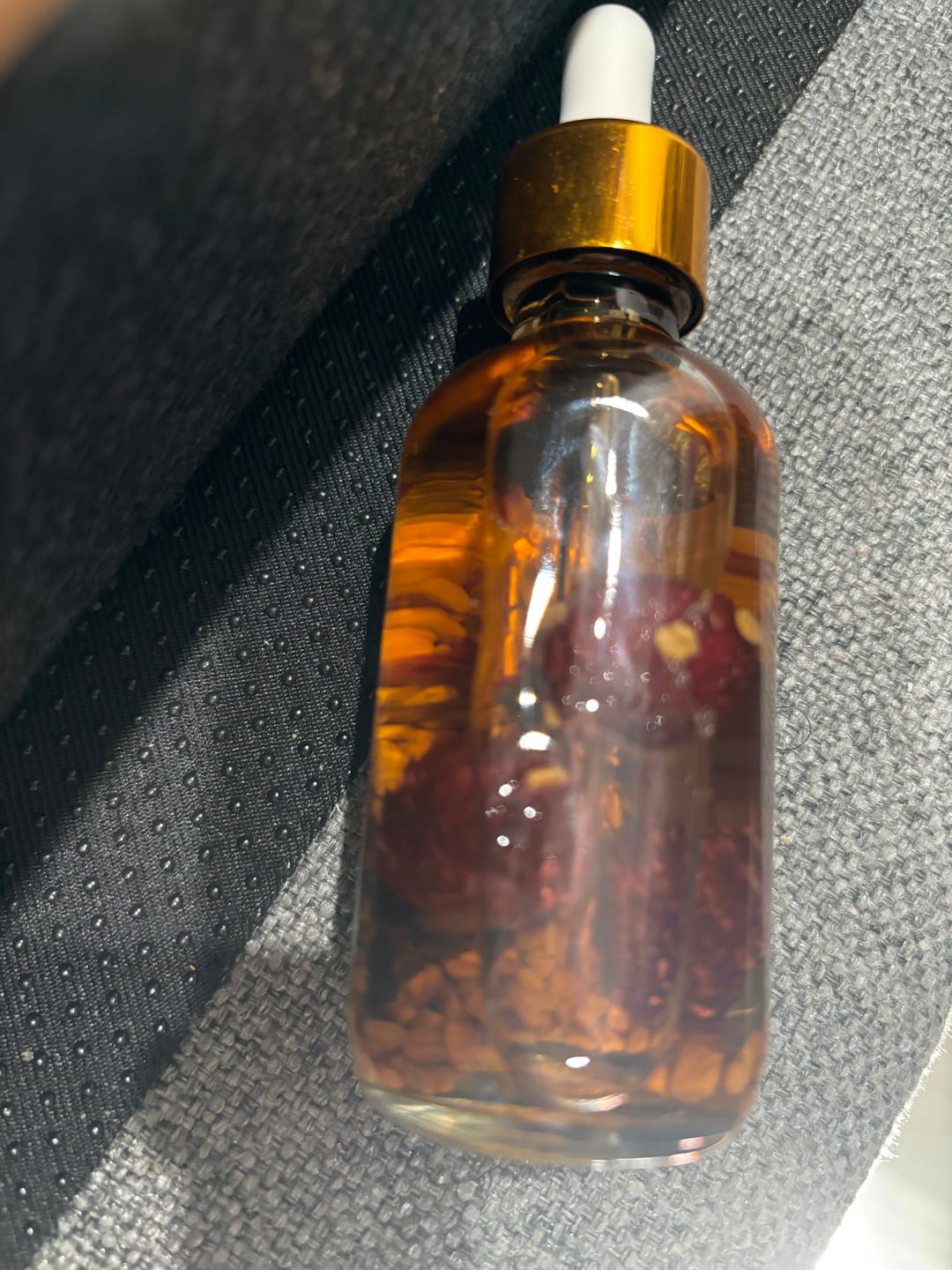 Customer photo review of Miracle Hair Growth Oil