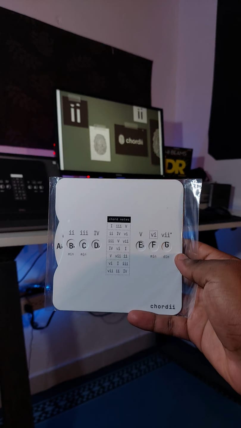 Customer photo review of Chordii