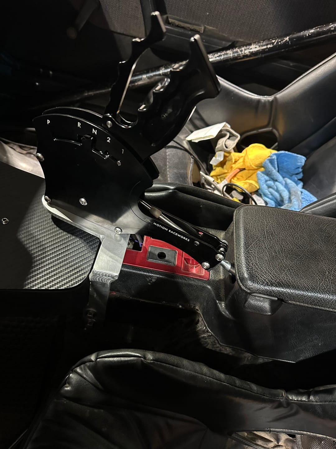 Customer photo review of Powerglide Operator Series Billet Shifter Rear Exit