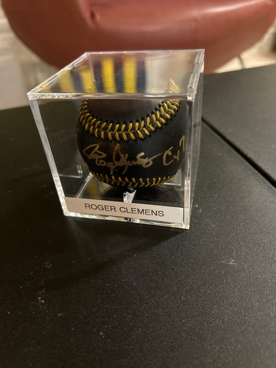 Customer photo review of Roger Clemens Autograph Signing