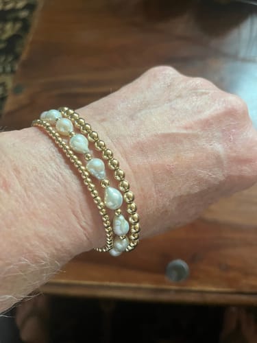 Customer photo review of juno bracelet (3mm)