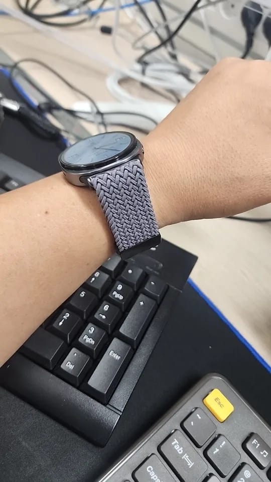 Customer photo review of Galaxy 8 Galaxy 8 Classic Nylon Band - Breathable Rugged