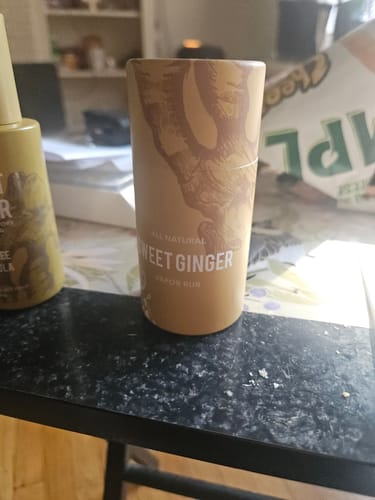 Customer photo review of Sweet Ginger Vapor Rub