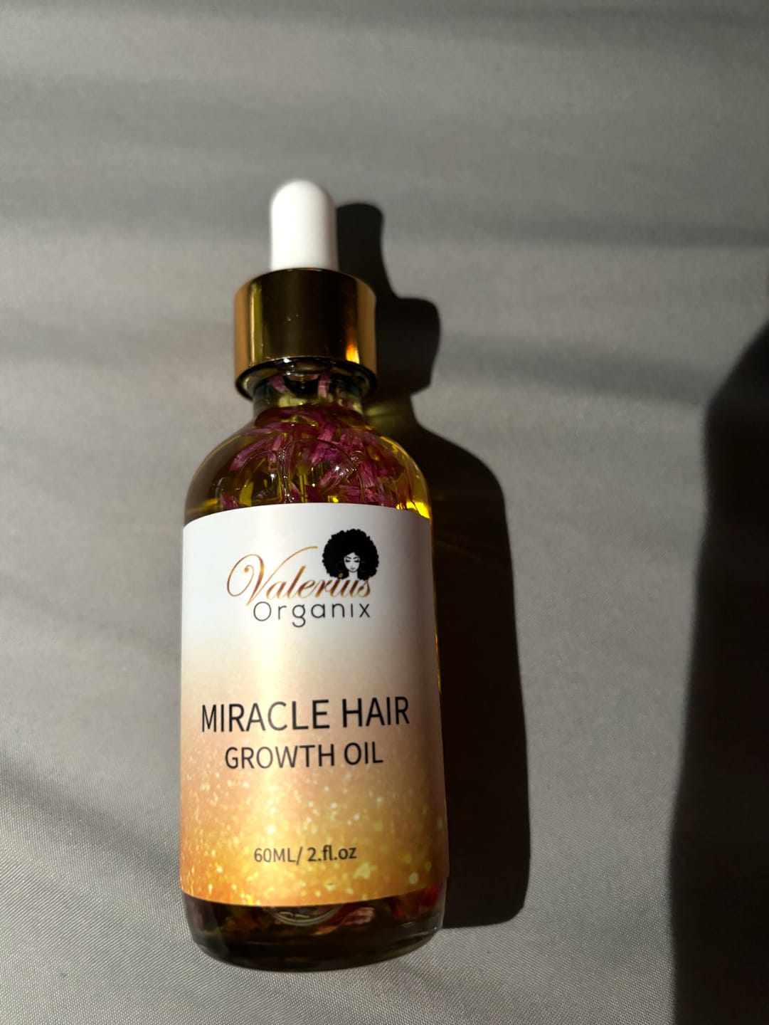 Customer photo review of Miracle Hair Growth Oil