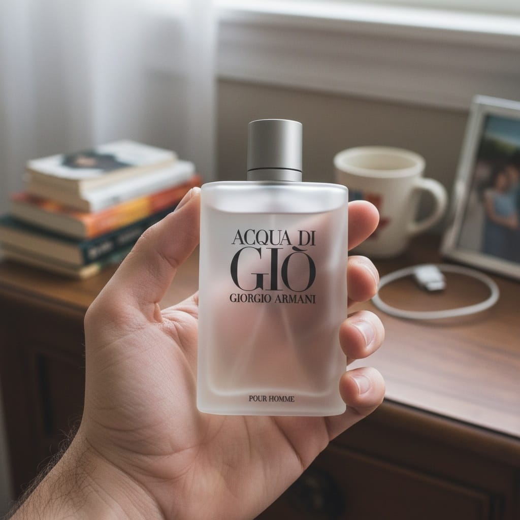Customer photo review of Acqua Di Gio by Giorgio Armani Eau De Toilette Spray