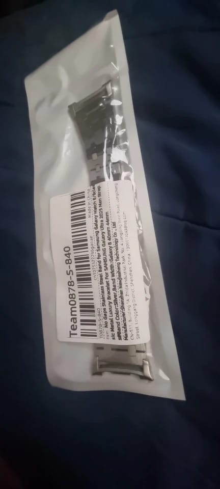 Customer photo review of Galaxy 8 And Galaxy 8 Classic Stainless Steel Band-Premium