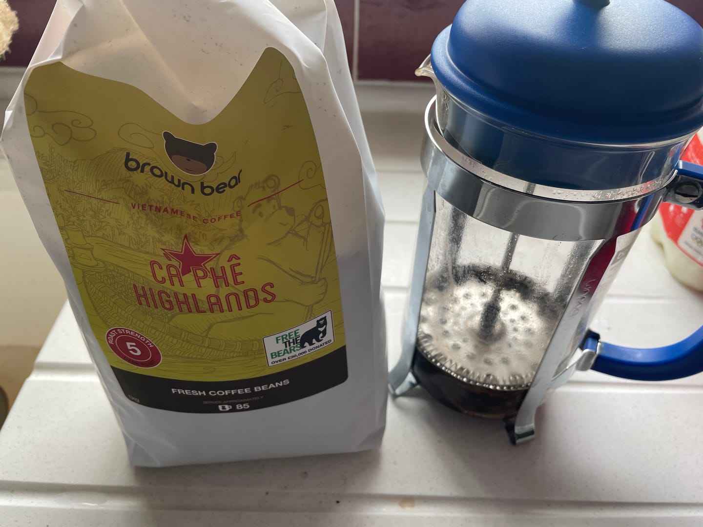 Customer photo review of Vietnam Ca Phe Highlands - 1kg