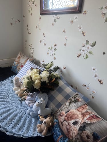 Customer photo review of Botanica Bees II Art Print