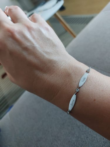 Customer photo review of Bracelet: Elise
