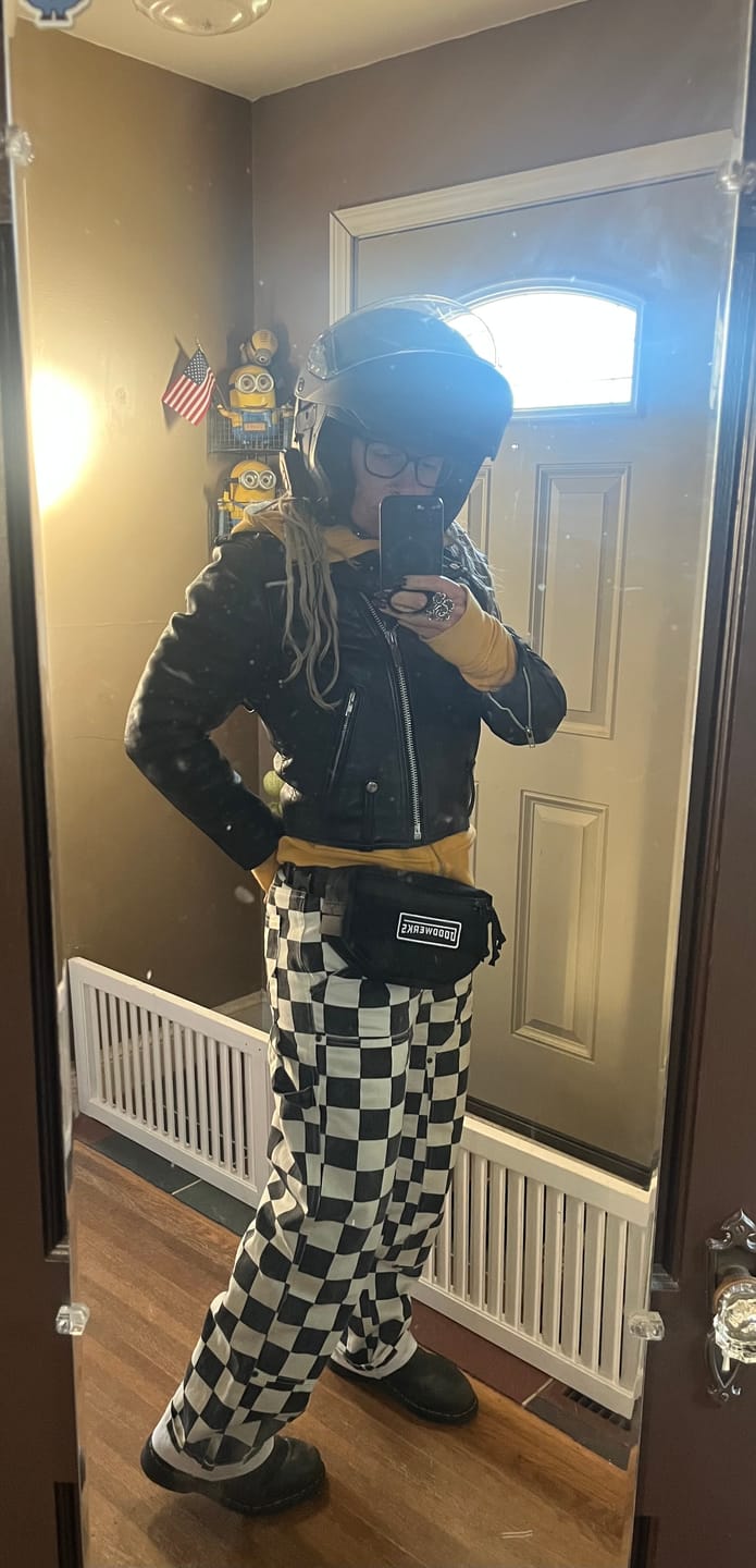 Customer photo review of Gravedigger Carpenter Pant - Checkered
