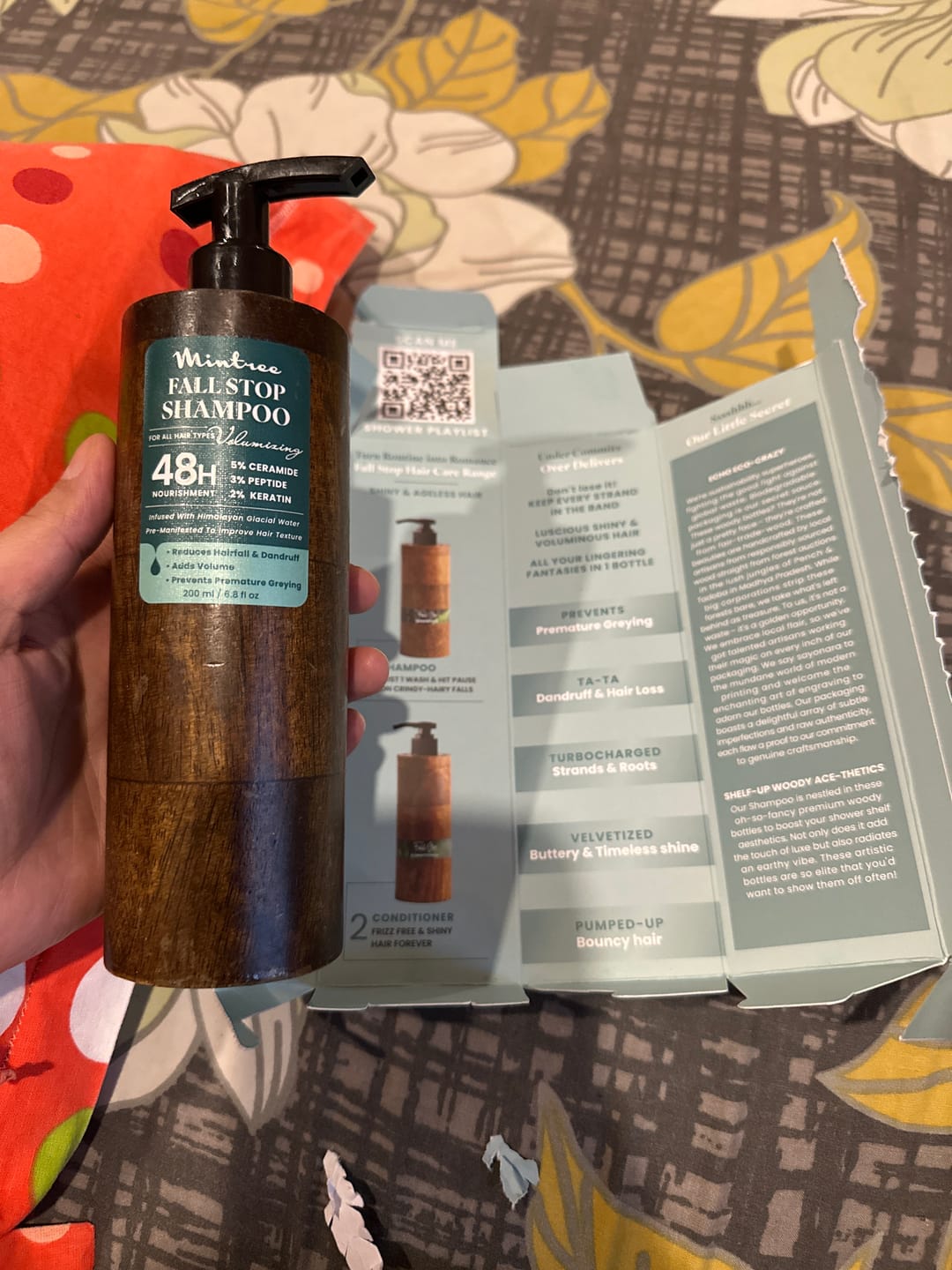 Customer photo review of Glow-overboard Serum, Black Mask, Rise&Shine Moisturizer & Sunscreen