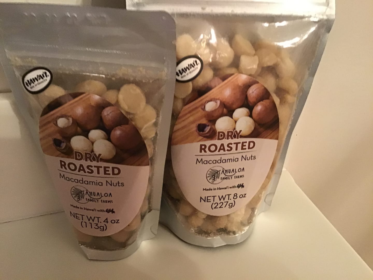 Customer photo review of Dry Roasted Macadamia Nuts