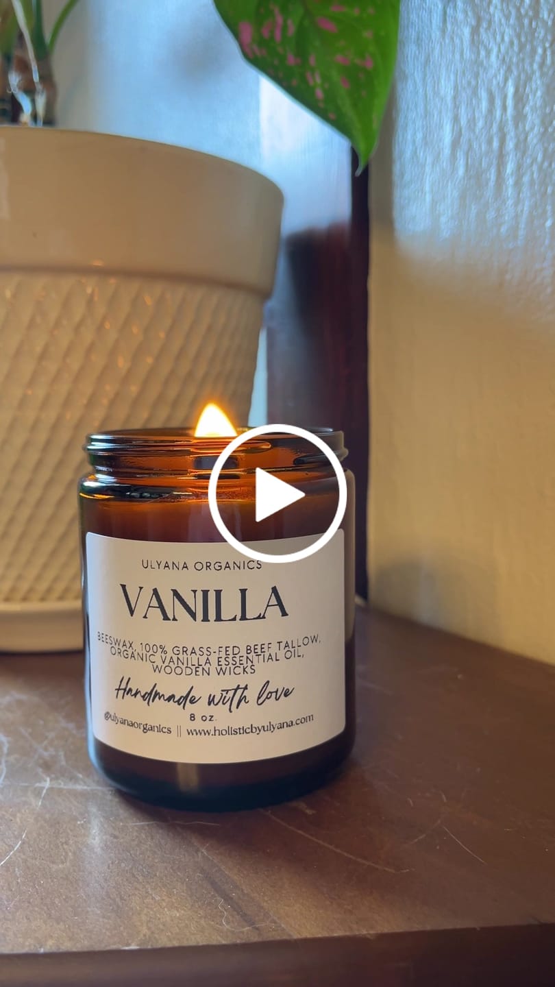 Customer video review of Tallow & Beeswax Candle