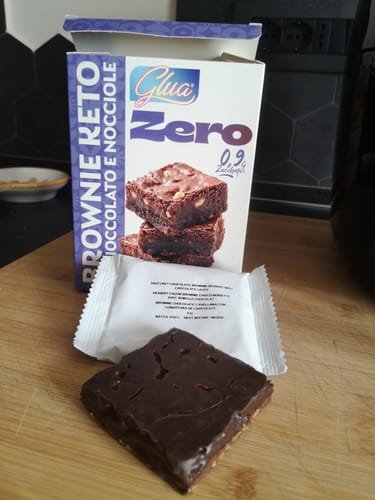 Customer photo review of Brownie keto al cioccolato