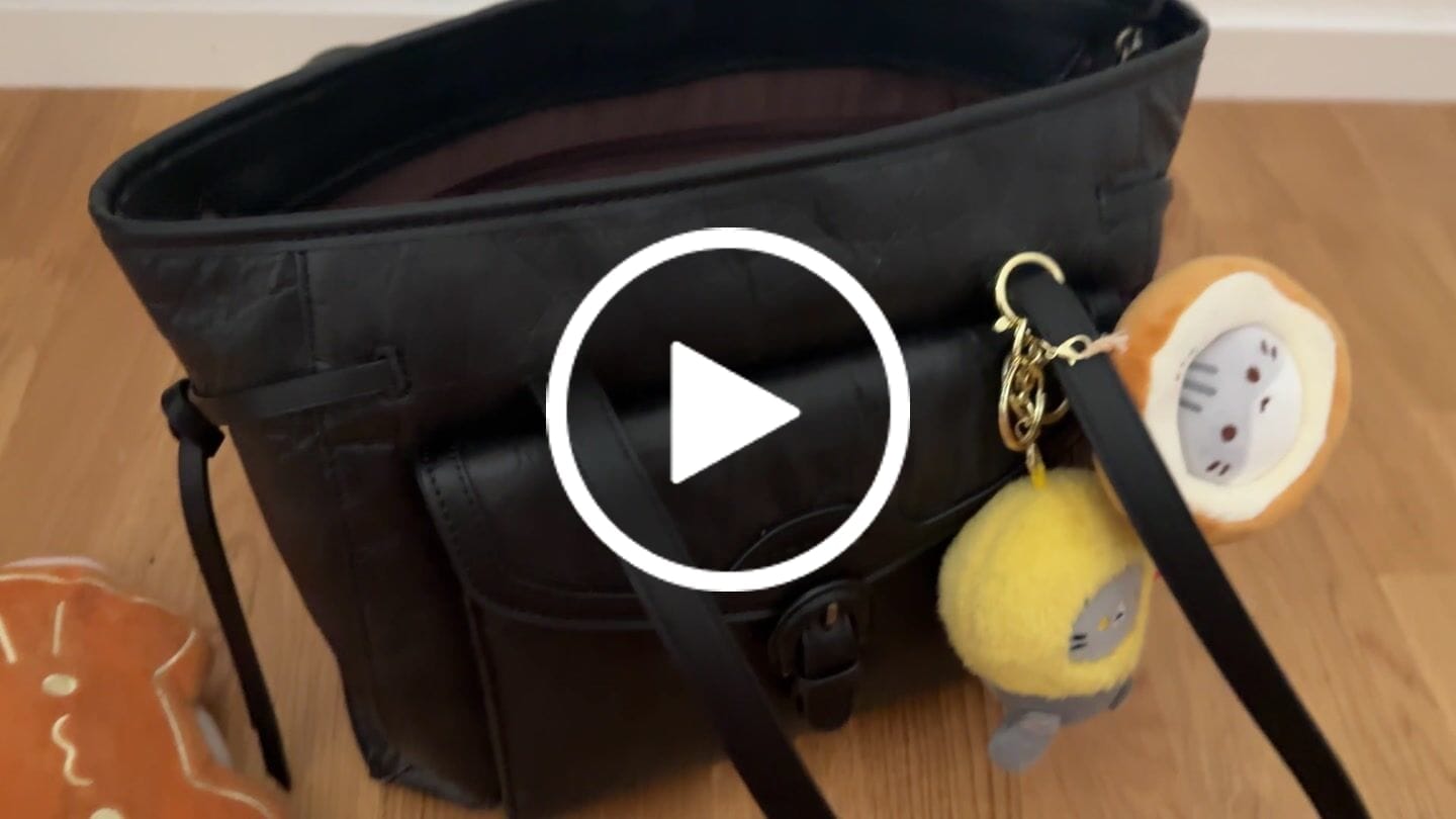 Customer video review of Evelina Washable Paper Classic Tote
