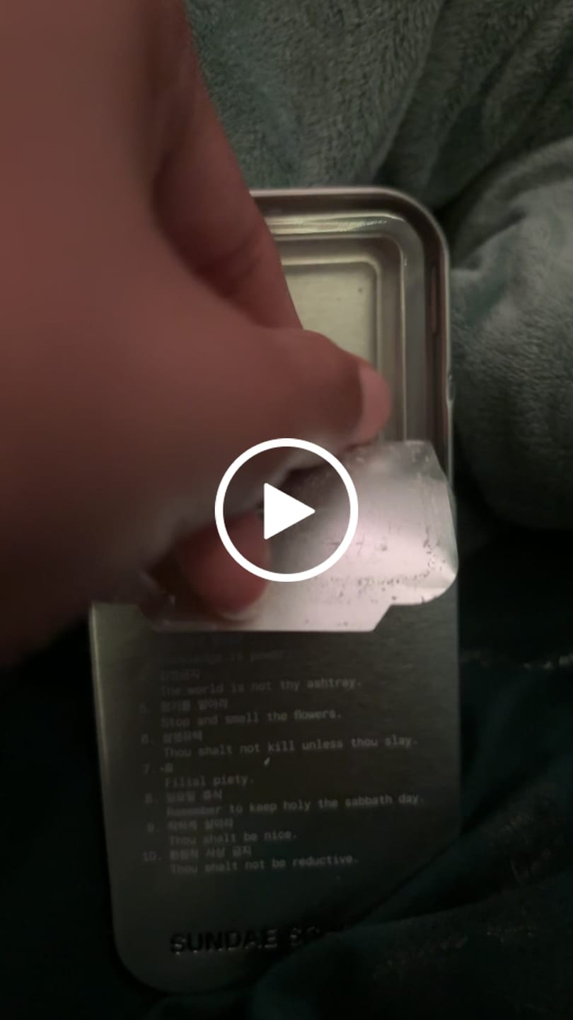 Customer video review of White Strawberry (10mg) Mini