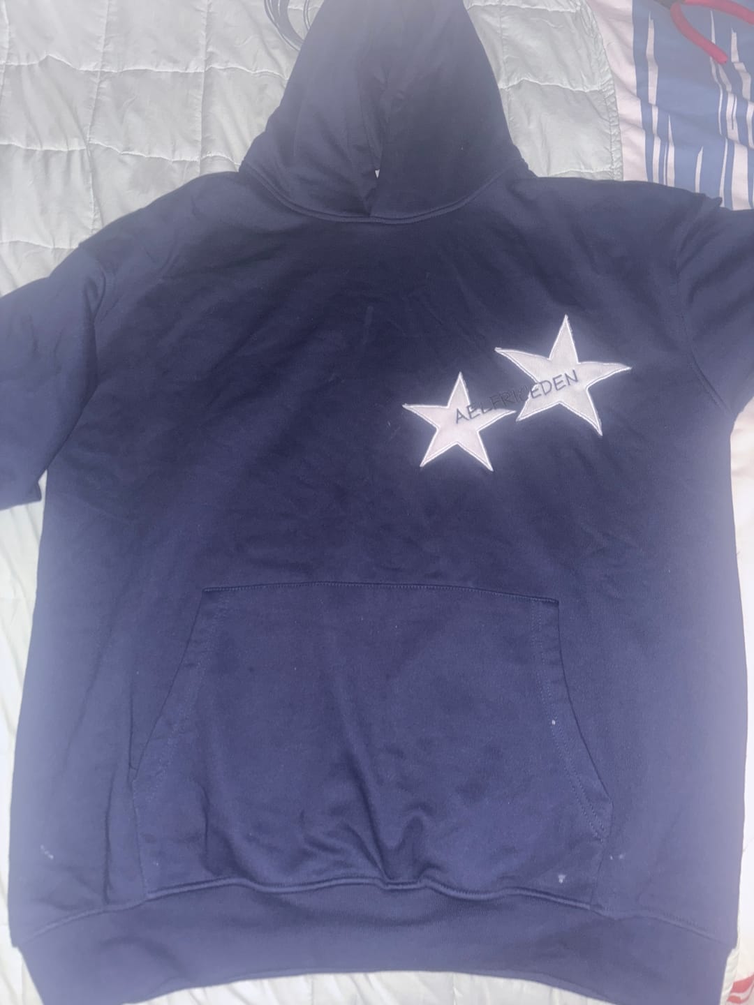 Customer photo review of Aelfric Eden Star Color Contrast Hoodie
