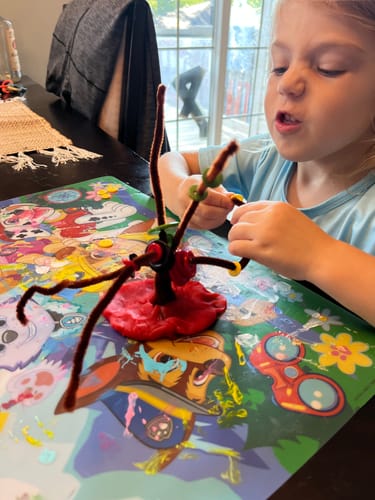 Customer photo review of The Preschool Box- 3 Months