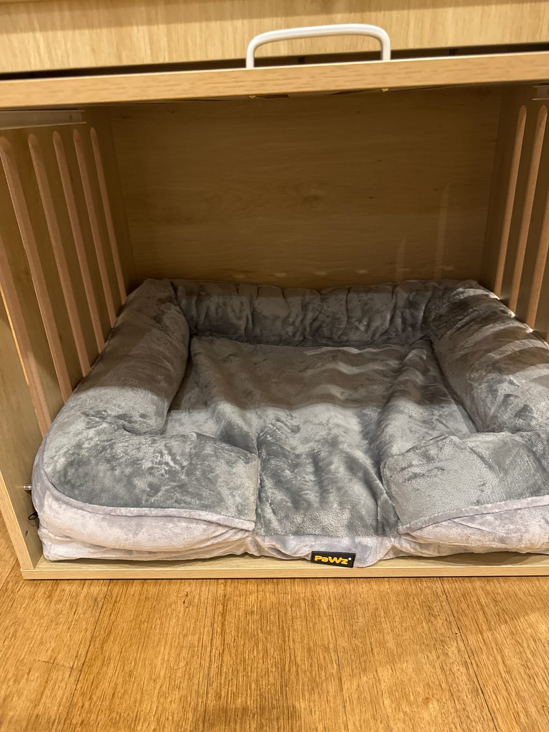 Customer photo review of Memory Foam Pet Sofa Bed