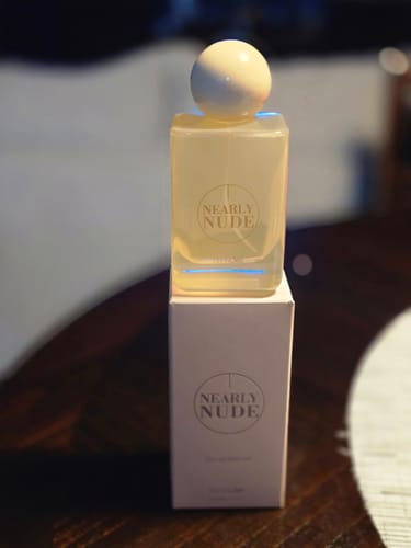 Customer photo review of Nearly Nude Eau de Parfum