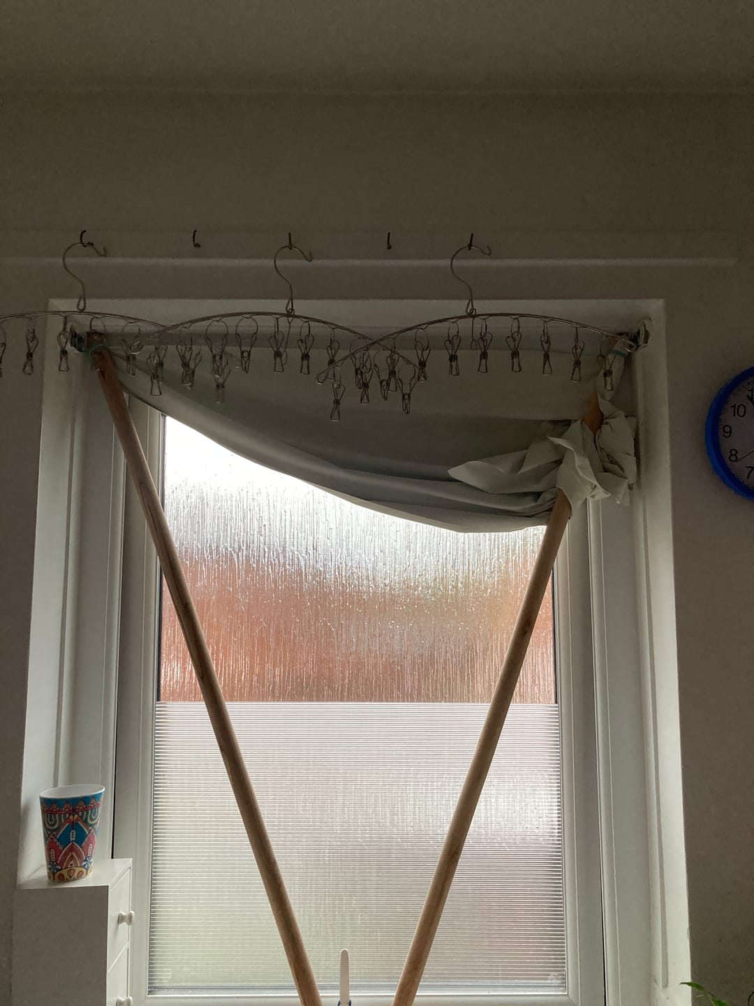 Customer photo review of Blackout Curtain Lining Fabric