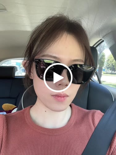 Customer video review of Micah Rectangular Framed Sunglasses