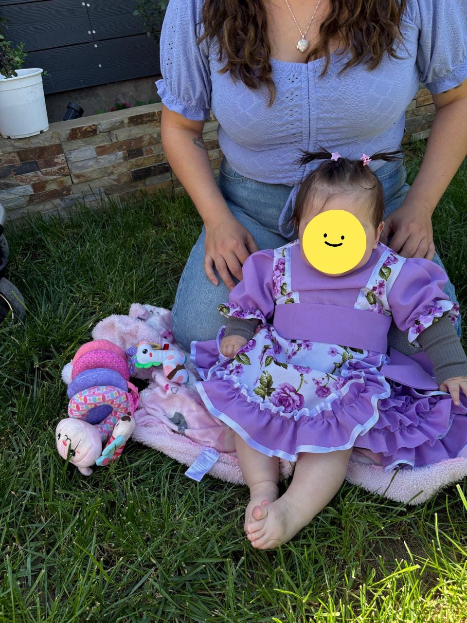 Customer photo review of Vestido Huasita Margot
