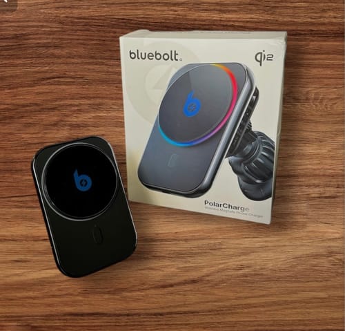 Customer photo review of PolarCharge Qi2 Wireless MagSafe Phone Charger