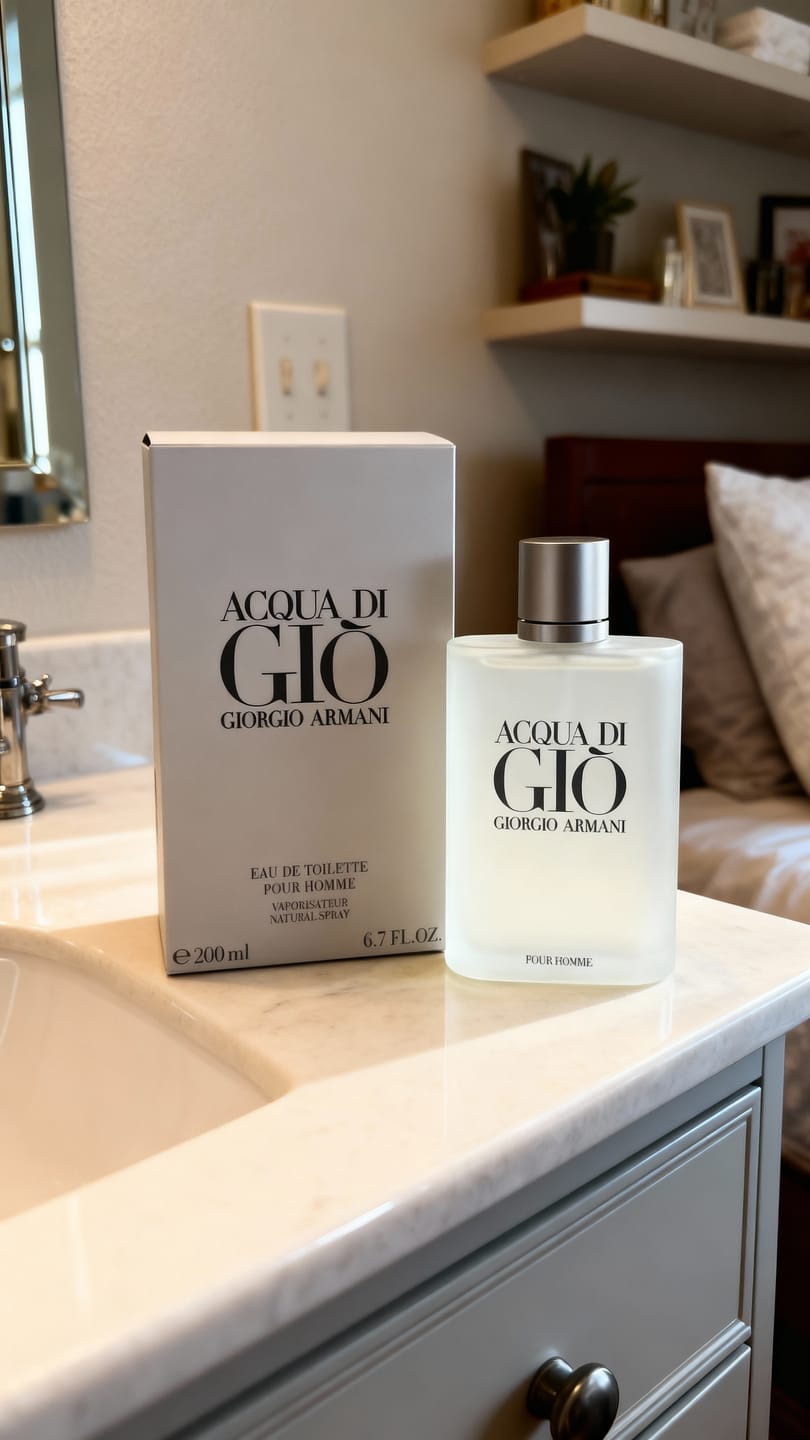 Customer photo review of Acqua Di Gio by Giorgio Armani Eau De Toilette Spray