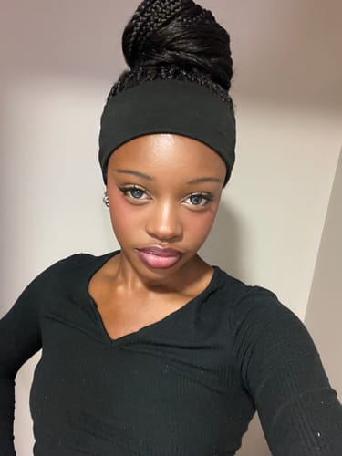 Customer photo review of Eyemoody Starry Grey | 6 Months, 2 pcs
