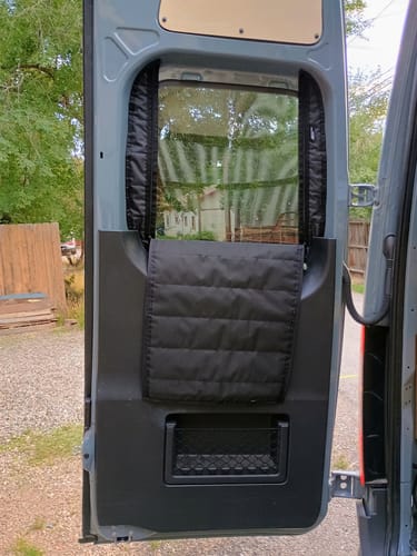 Customer photo review of Sprinter 2019+ - Rear Doors (set) Zipper Series