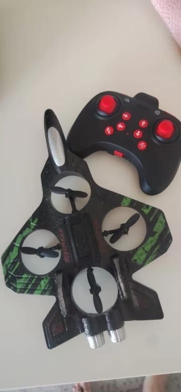 Customer photo review of StarFighter™ RC Jet – Ultimate Indoor Flight Experience!