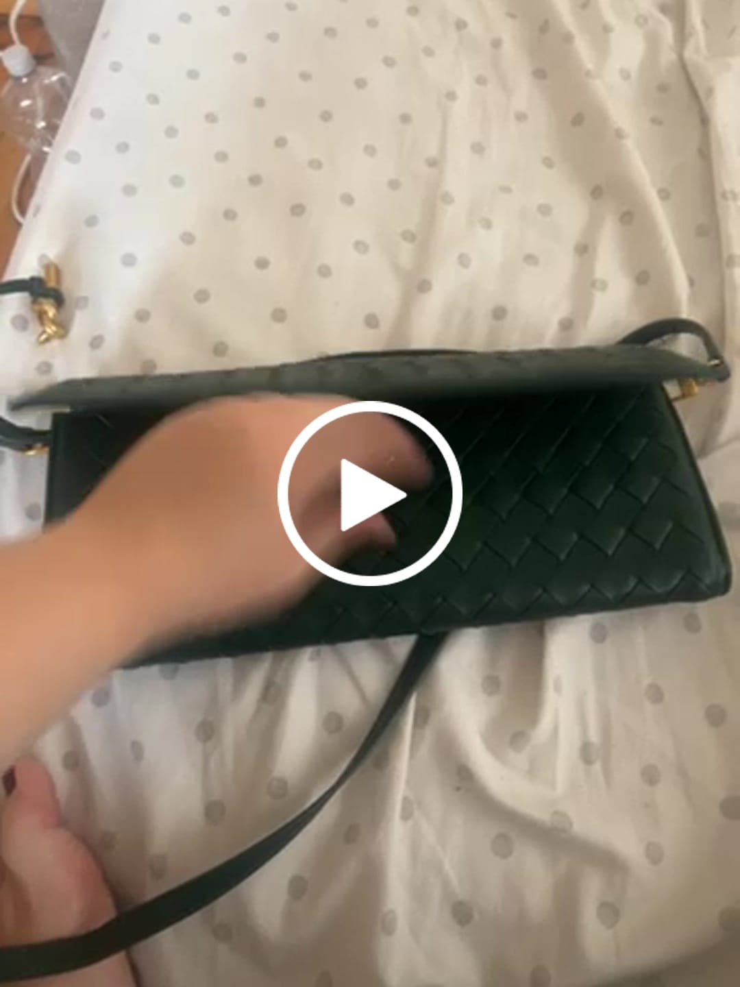 Customer video review of Bianca Woven Bag