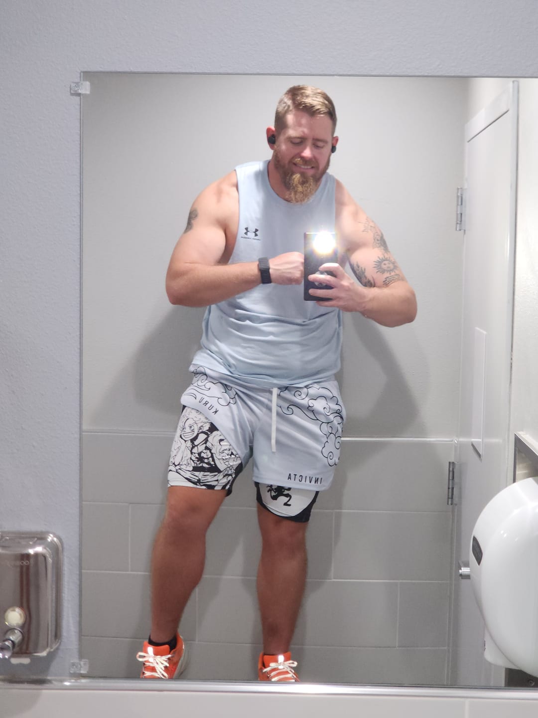 Customer photo review of Gear Mesh Shorts