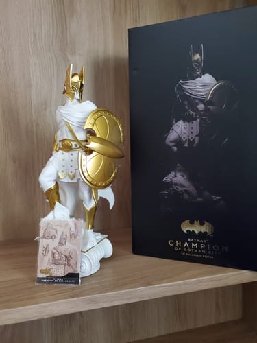 Customer photo review of Batman: Champion of Gotham City Statue