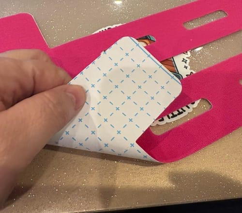 Customer photo review of Flex Pro - Bandes Kinésiologiques Pré-découpées