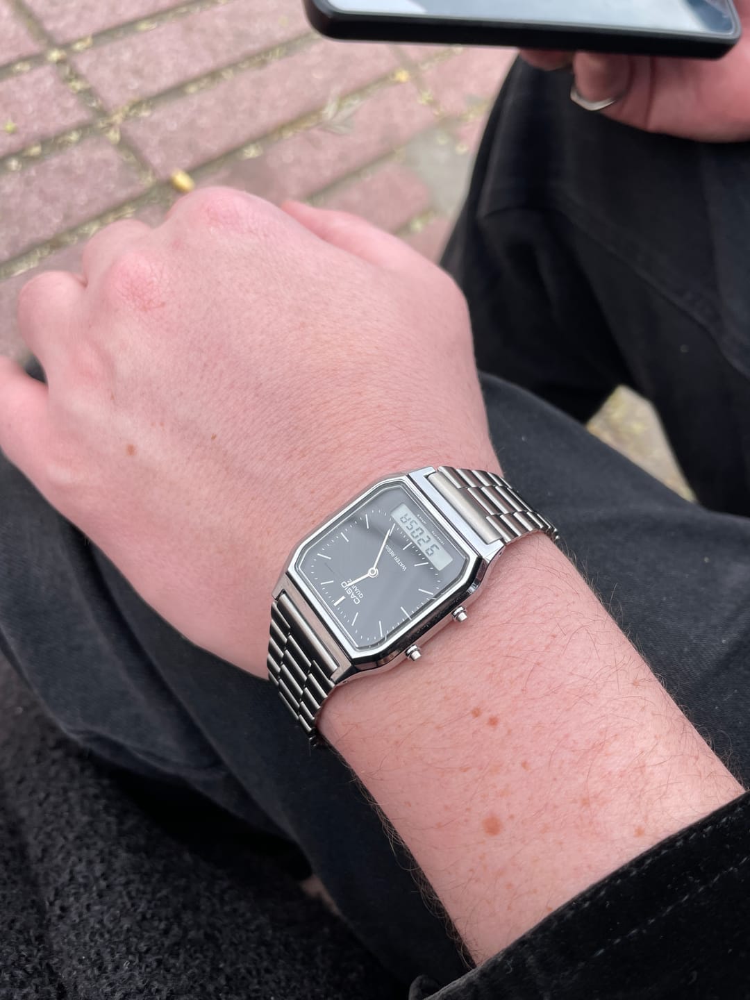 Customer photo review of Reloj Casio Vintage AQ-230A-1DMQ Dial Negro