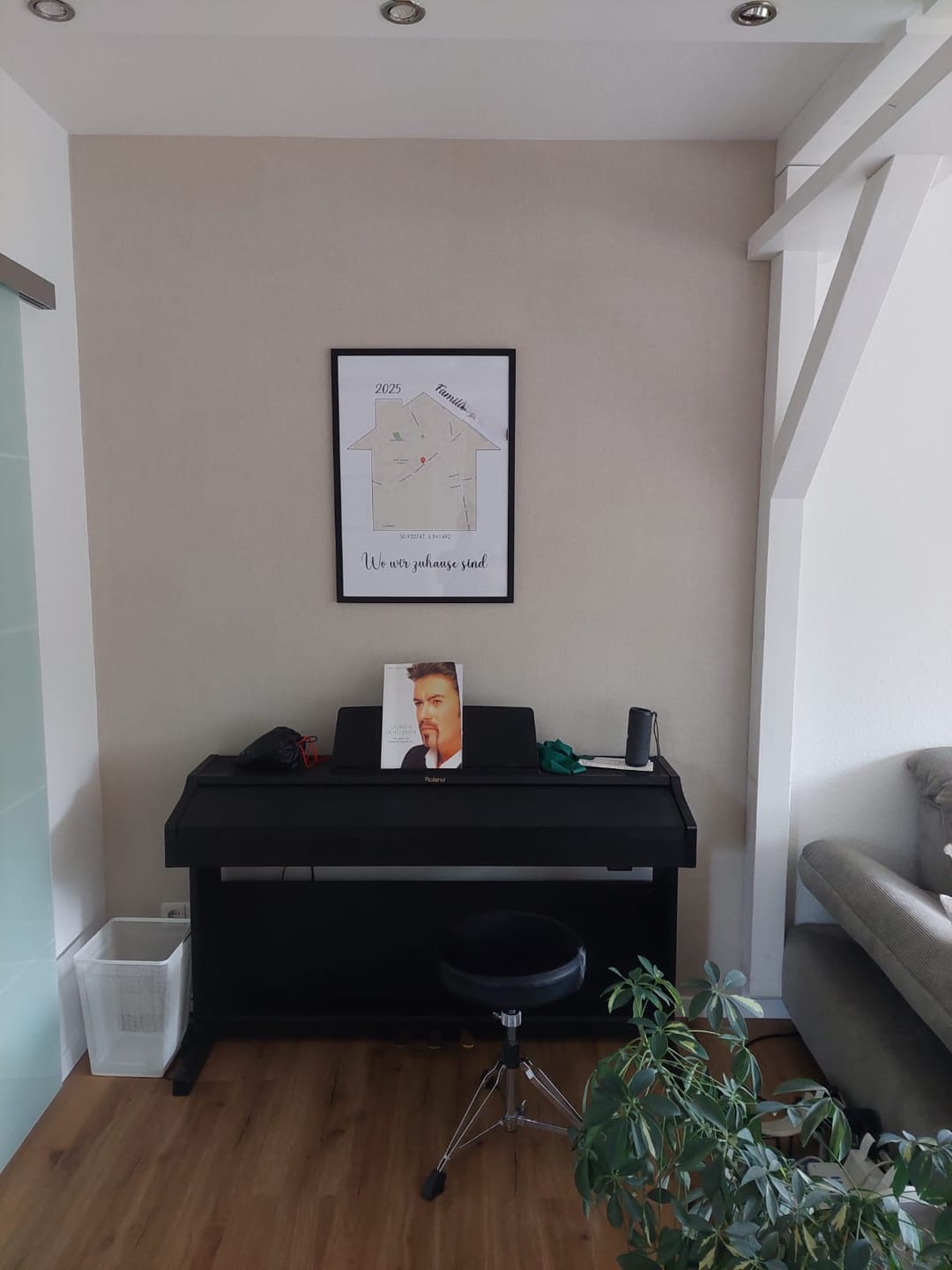 Customer photo review of Unser Zuhause - Personalisiertes Poster