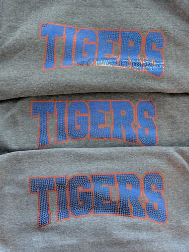 Customer photo review of Tigers Curve SPANGLE Transfer