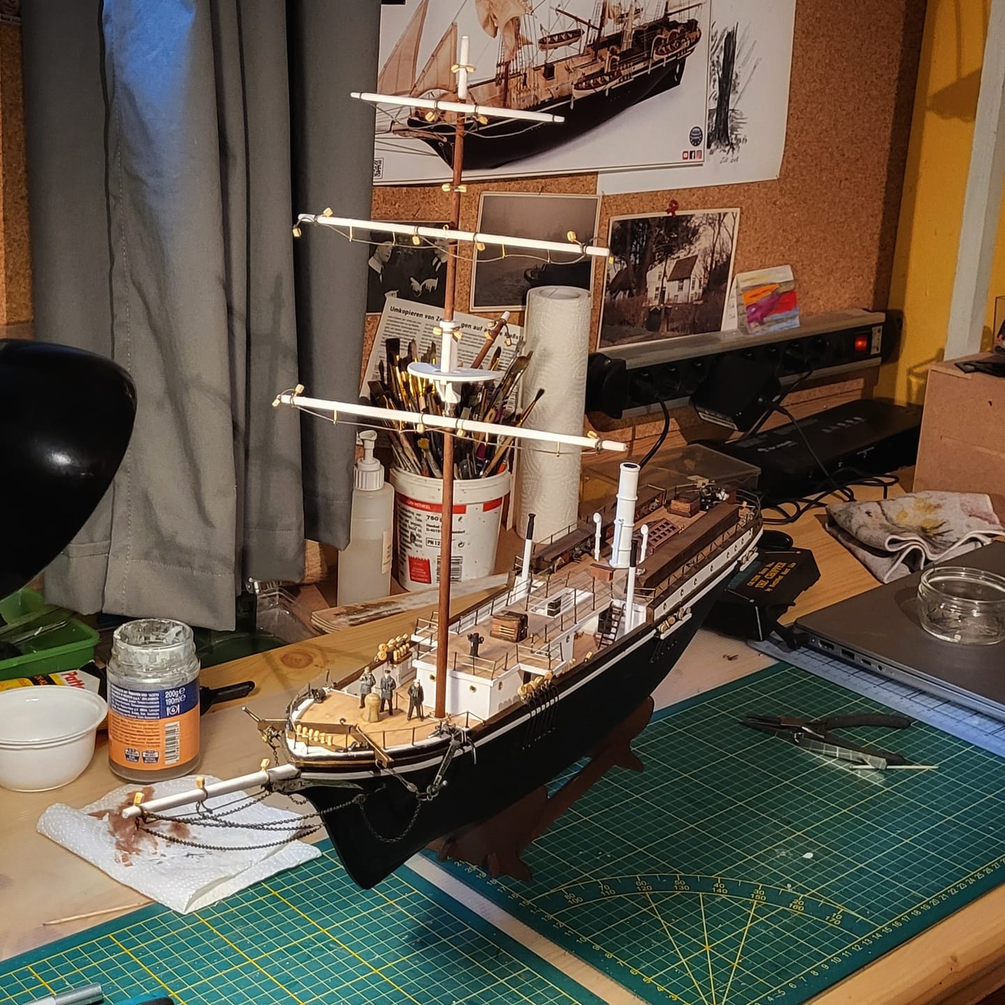 Customer photo review of Maqueta Barco Endurance