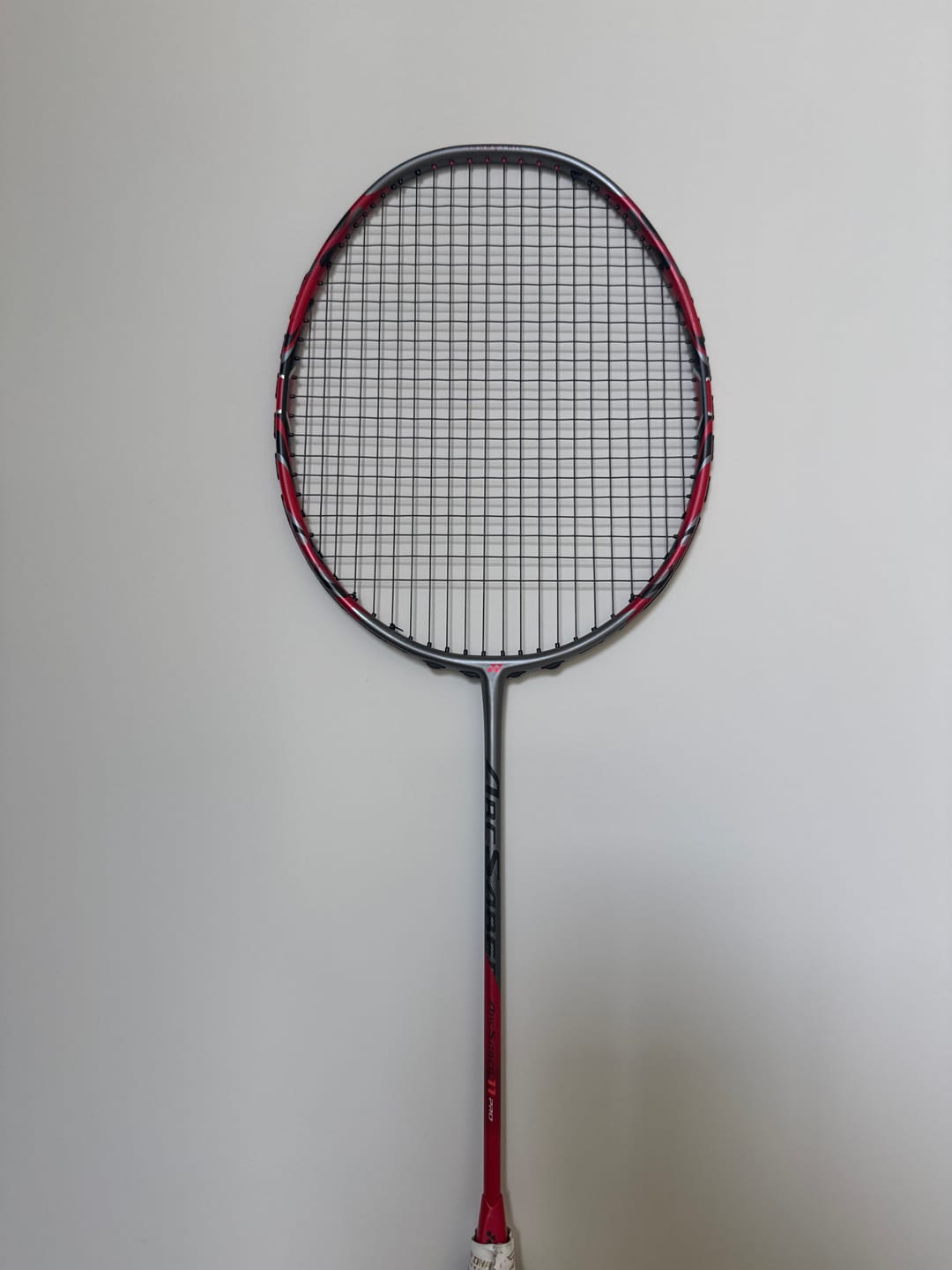 Customer photo review of Yonex Arcsaber 11 Pro Unstrung Badminton Racket [Red]
