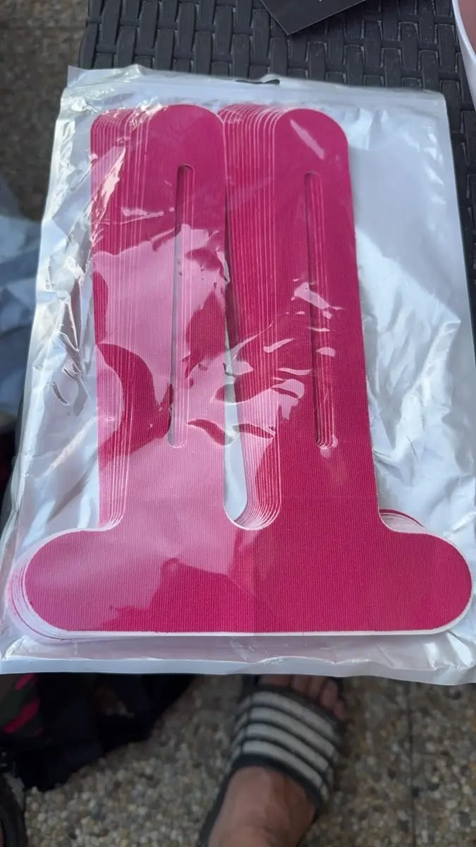Customer photo review of Flex Pro - Bandes Kinésiologiques Pré-découpées
