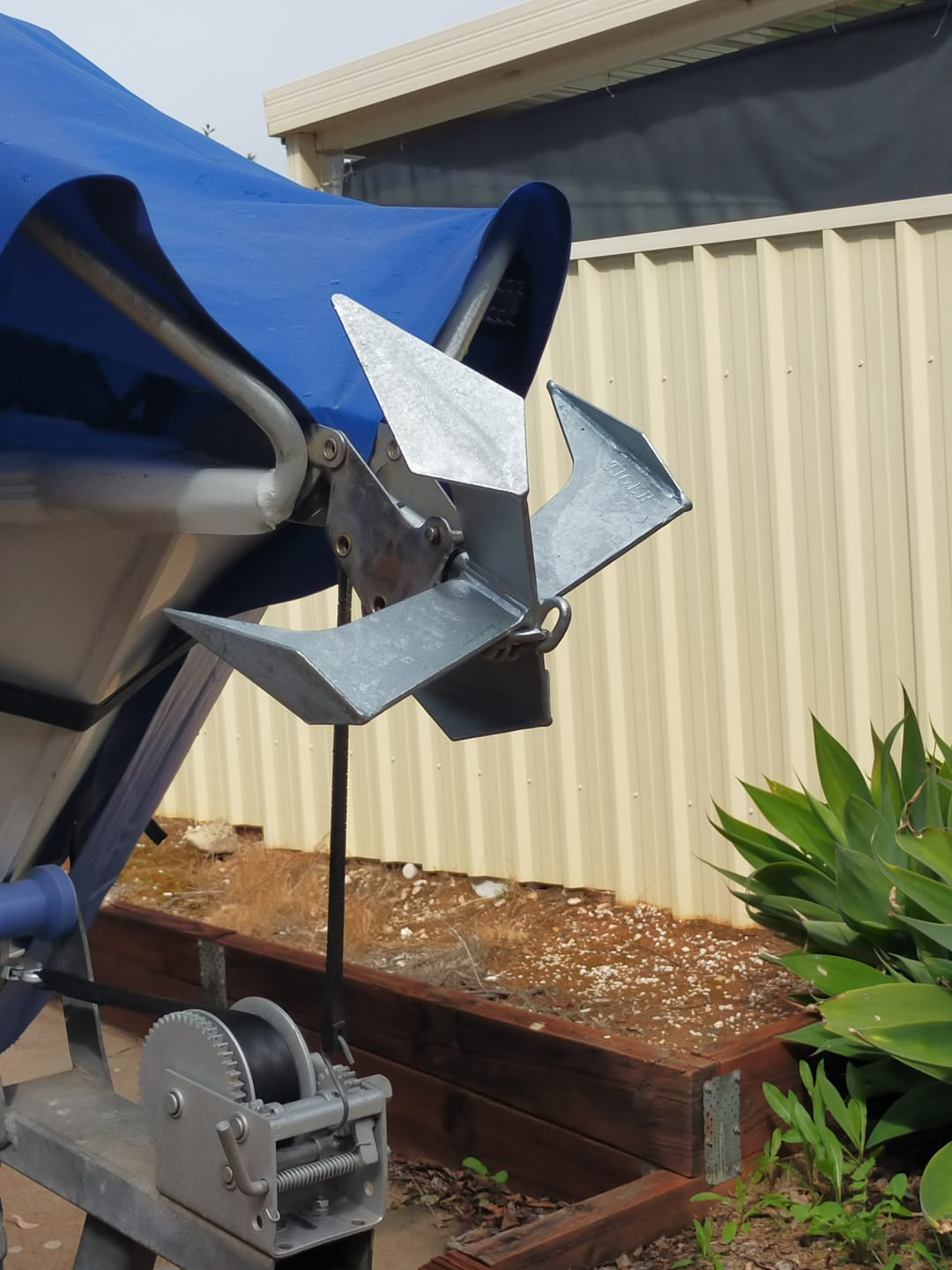 Customer photo review of "TIGER" REEF & SAND ANCHOR - "Claws of Steel" - ""Free Freight"" till Fathers Day