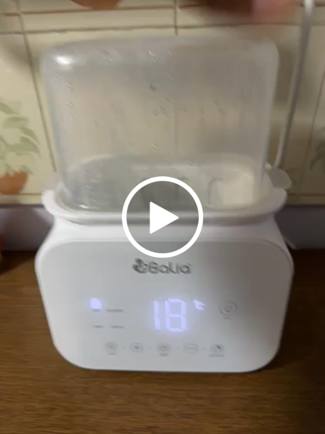 Customer video review of Calentador de mamaderas 4 en 1