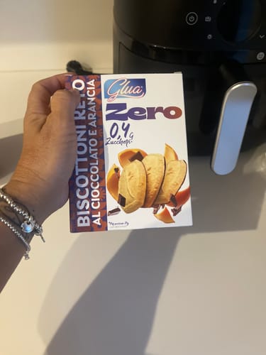 Customer photo review of Biscottoni keto al cioccolato e arancia